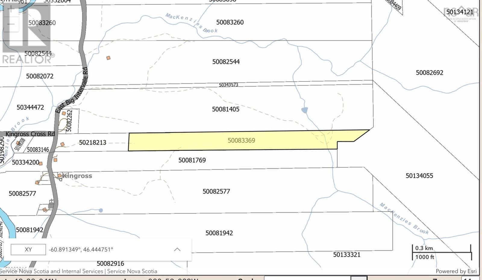 0 East Big Intervale Rd., kingross, Nova Scotia