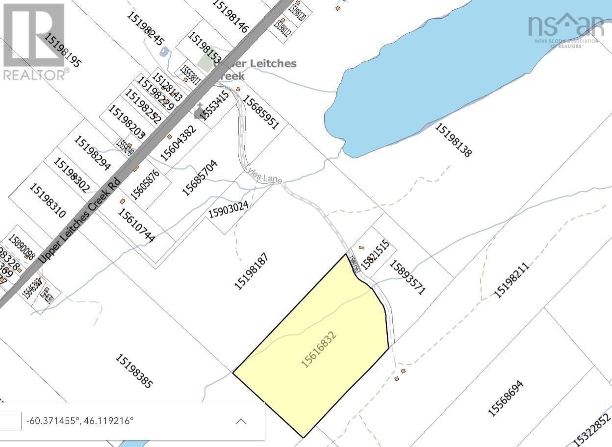 0 No Lyles Lane, Upper Leitches Creek, Nova Scotia  B2A 4Z2 - Photo 2 - 202510242