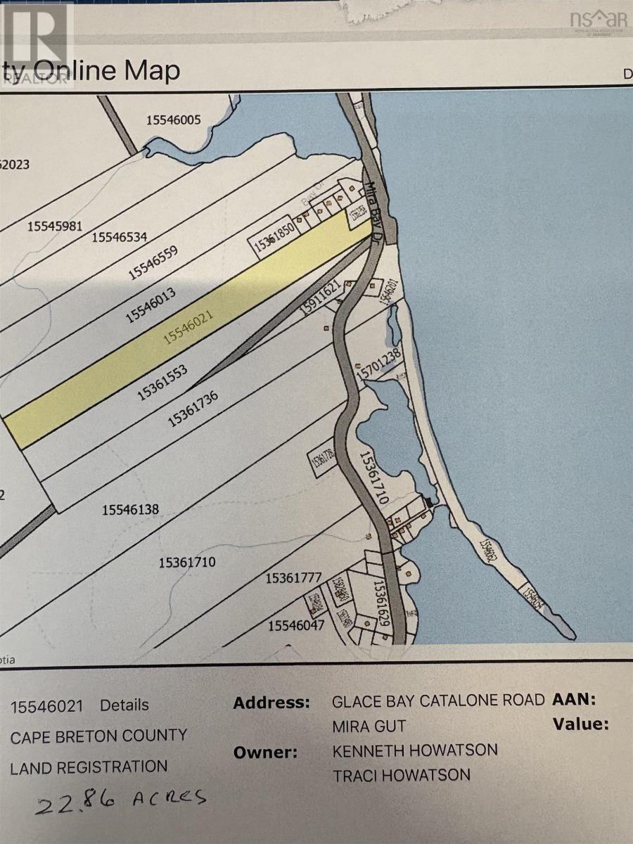 0 Mira Bay Drive, Mira Gut, Nova Scotia  B1K 2X5 - Photo 2 - 202523311
