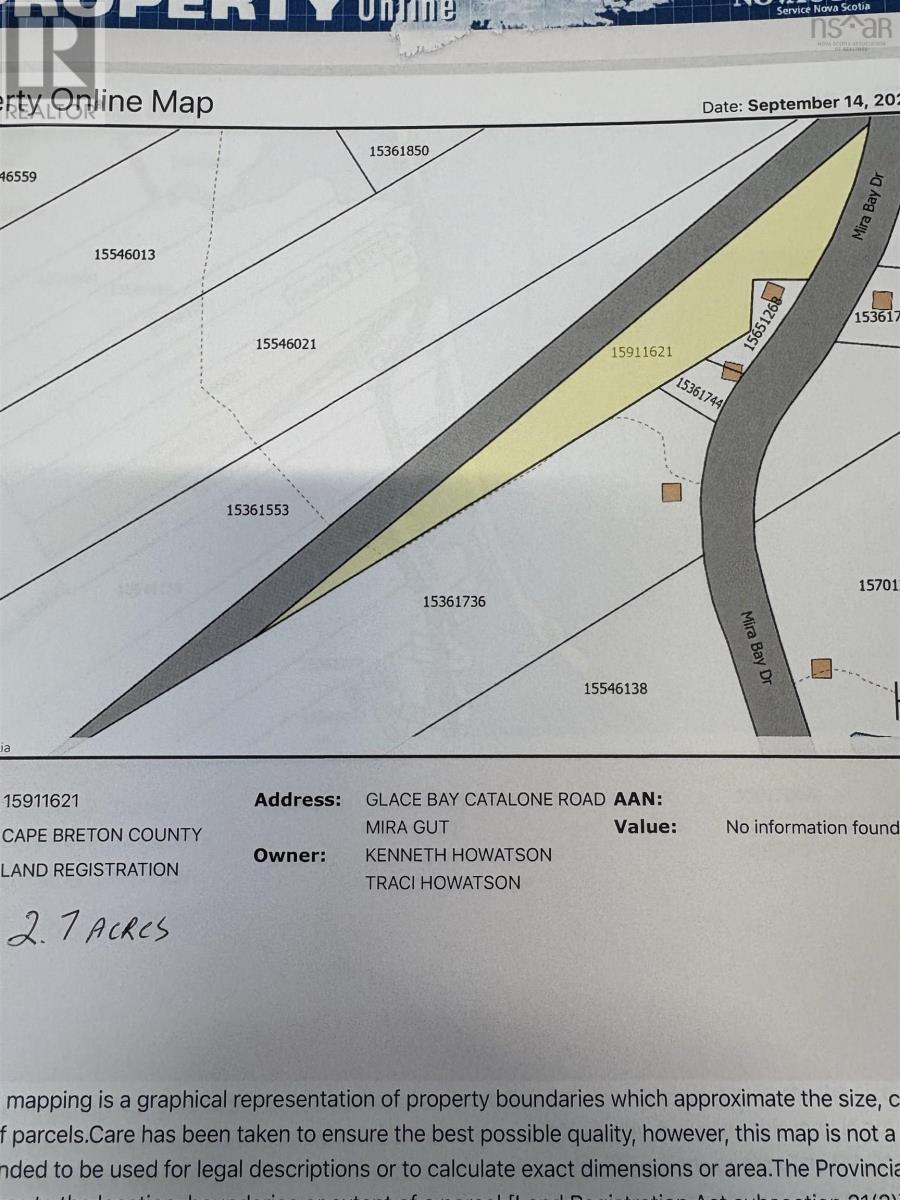 0 Mira Bay Drive, Mira Gut, Nova Scotia  B1K 2X5 - Photo 4 - 202523311