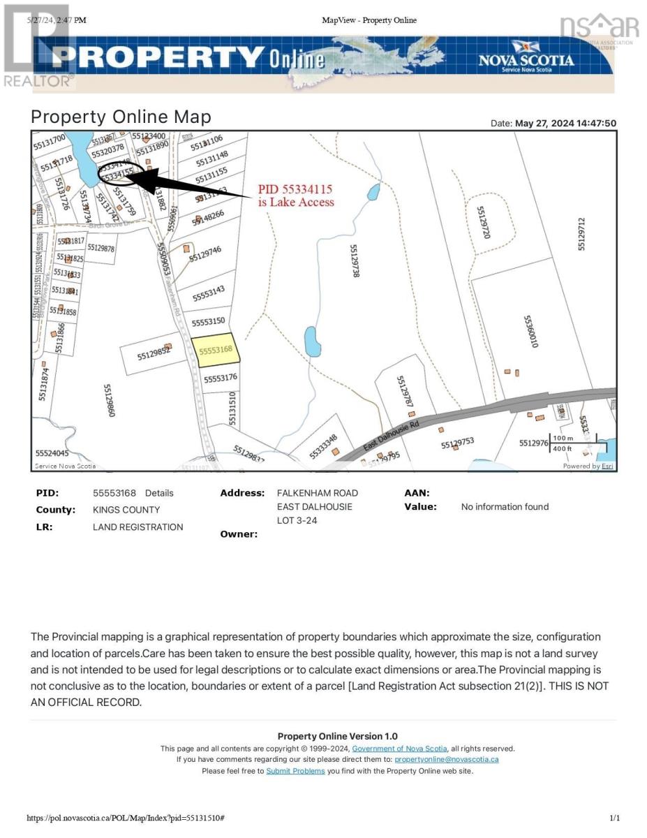 Lot 1-24 Falkenham Road, East Dalhousie, Nova Scotia  B0H 1H0 - Photo 4 - 202523641