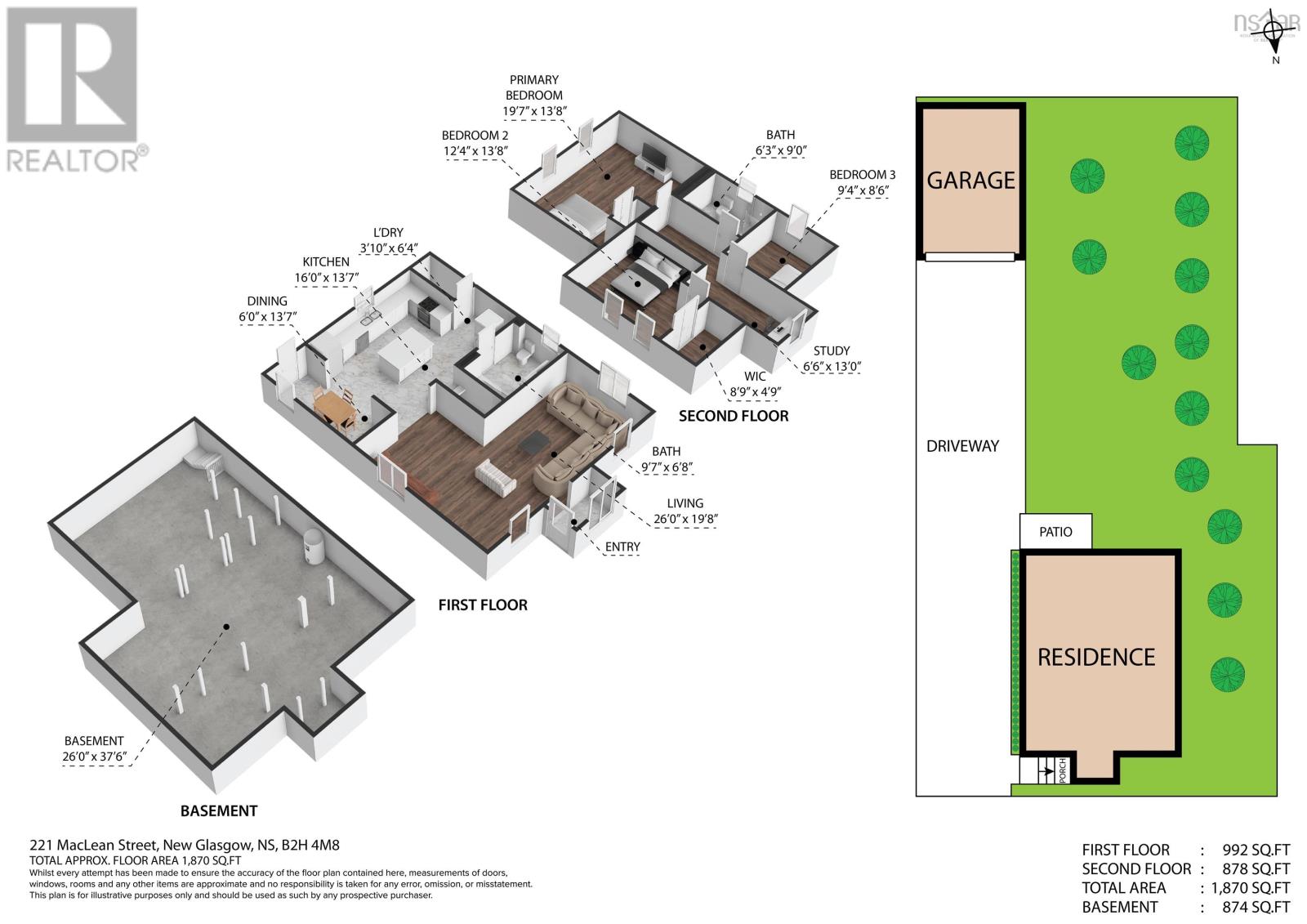 221 Maclean Street, New Glasgow, Nova Scotia  B2H 4M8 - Photo 45 - 202600296