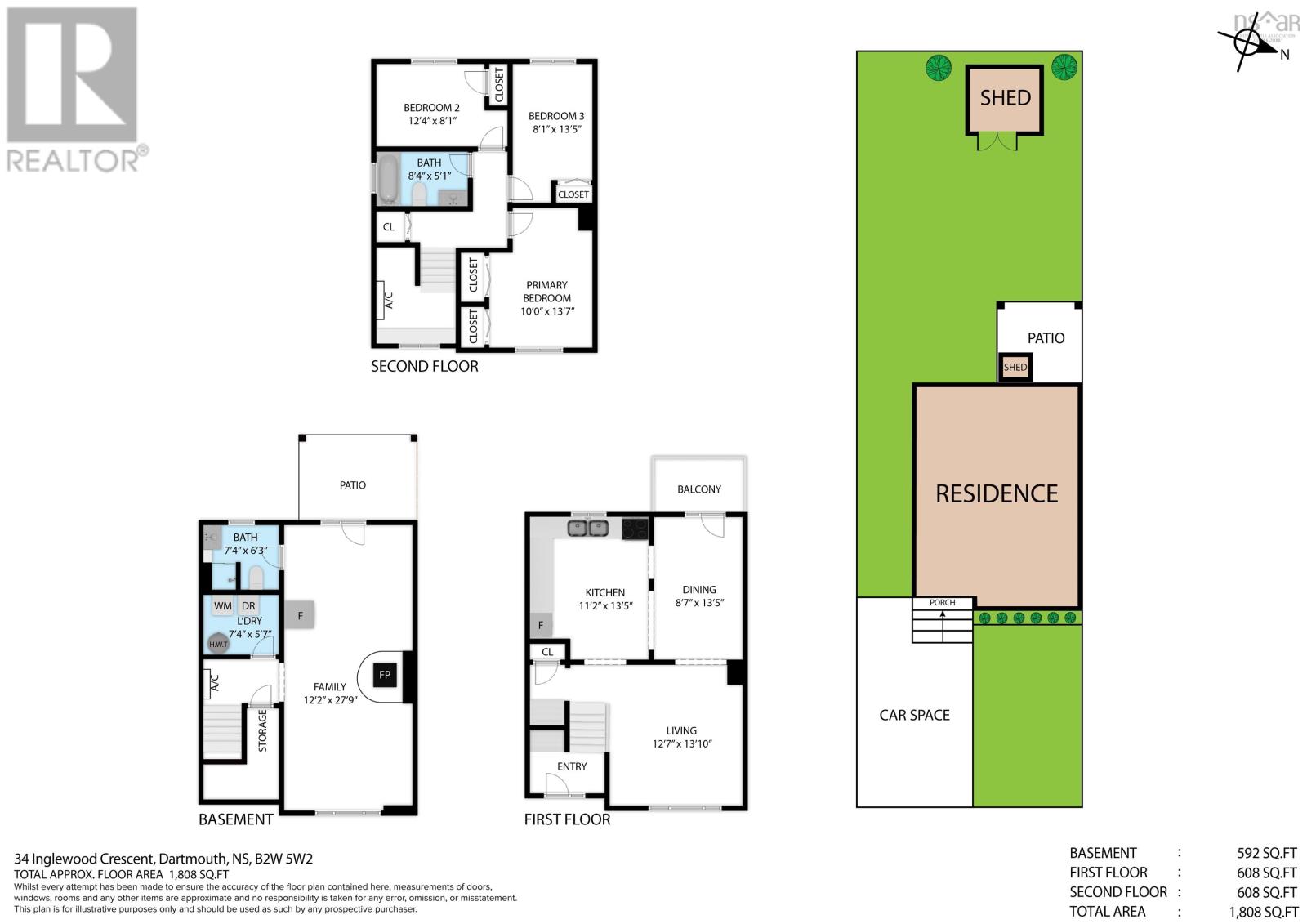 34 Inglewood Crescent, Dartmouth, Nova Scotia  B2W 5W2 - Photo 5 - 202602553