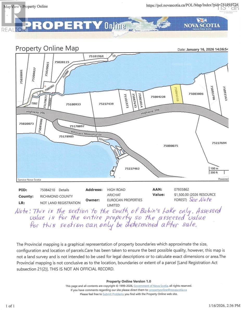 Babins Lake, arichat, Nova Scotia