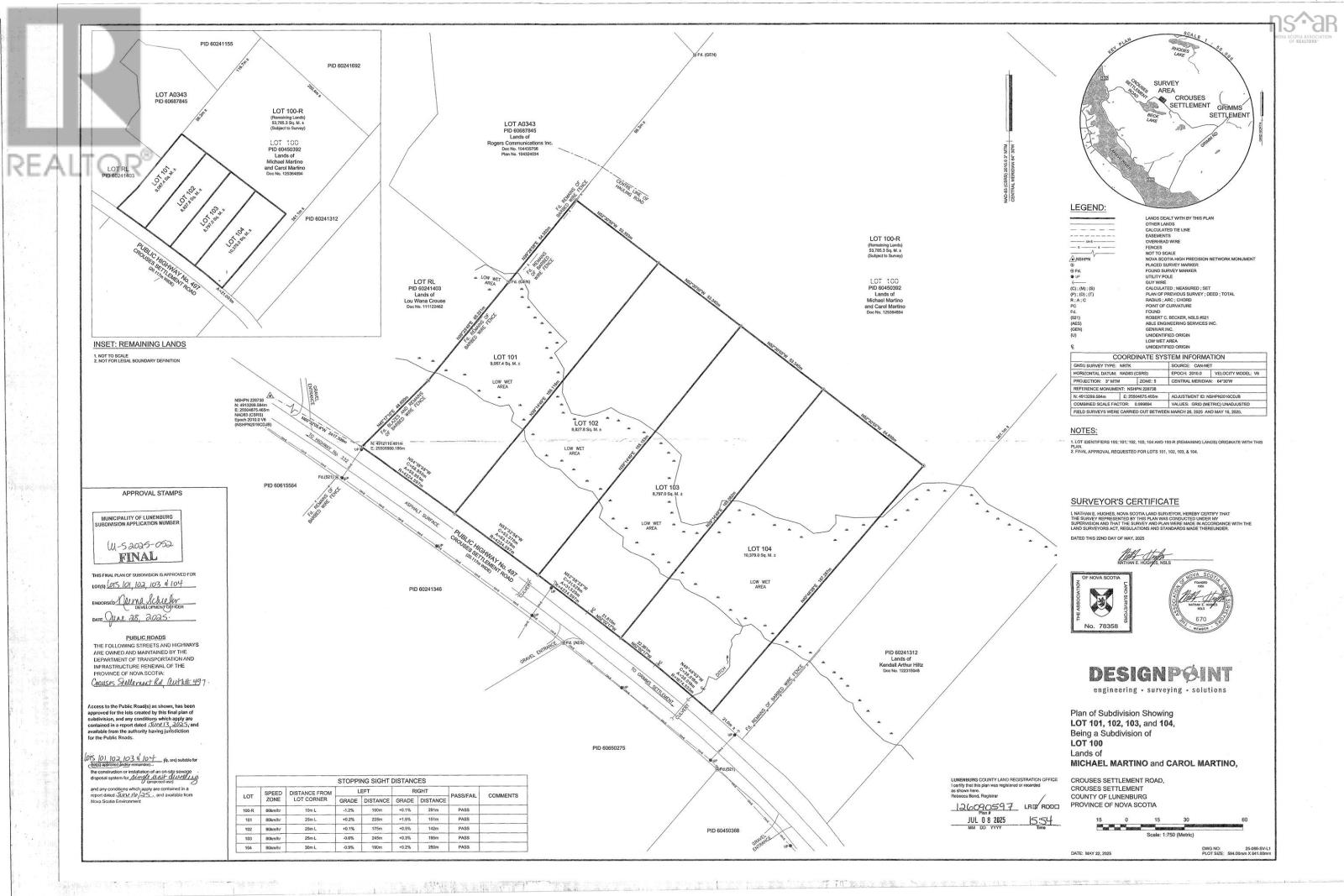 Lot 104 Crouses Settlement Road, Crouses Settlement, Nova Scotia  B0J 2C0 - Photo 3 - 202604222