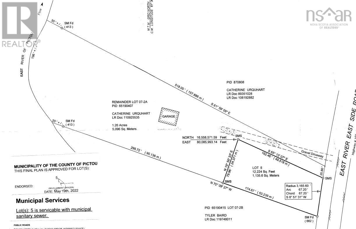 Lot 5 East River East Side Road, Plymouth, Nova Scotia  B2H 5C5 - Photo 7 - 202609960